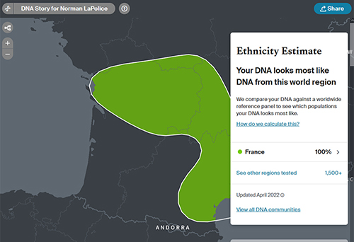 Ethnicity Estimate